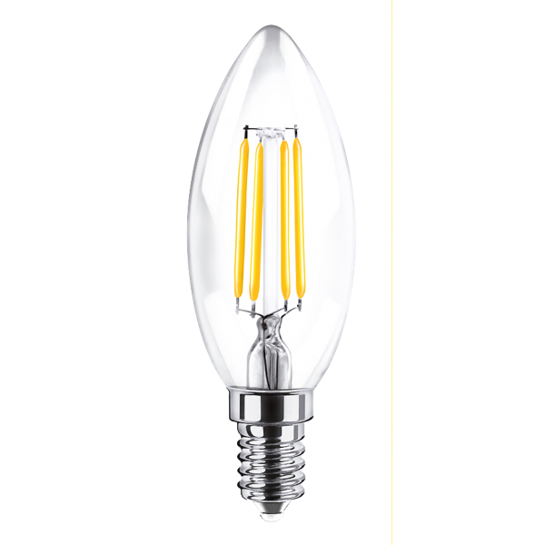 Светодиодная лампа ULTRA LED C35 F 5,5W E14 3000K